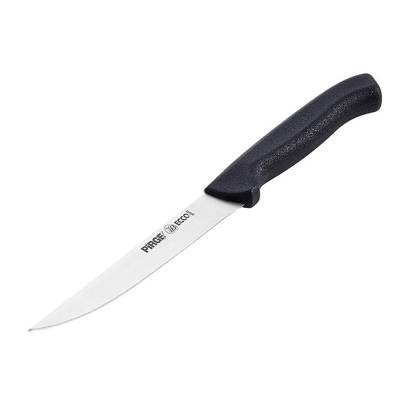Pirge 38042 Ecco Sivri Sebze Bıçağı, 12 cm, Siyah - Pirge
