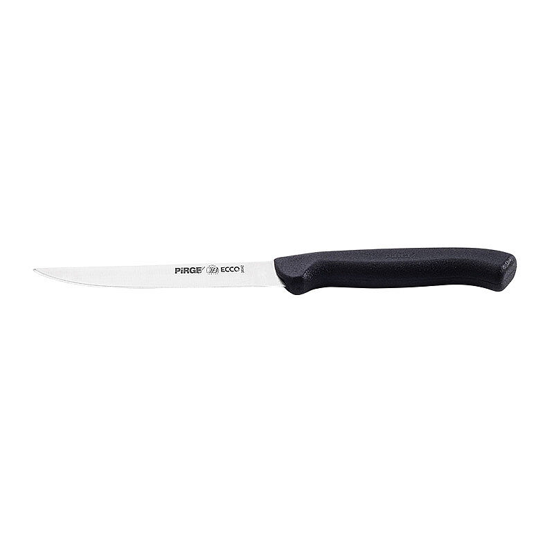 Pirge 38042 Ecco Sivri Sebze Bıçağı, 12 cm, Siyah - Pirge