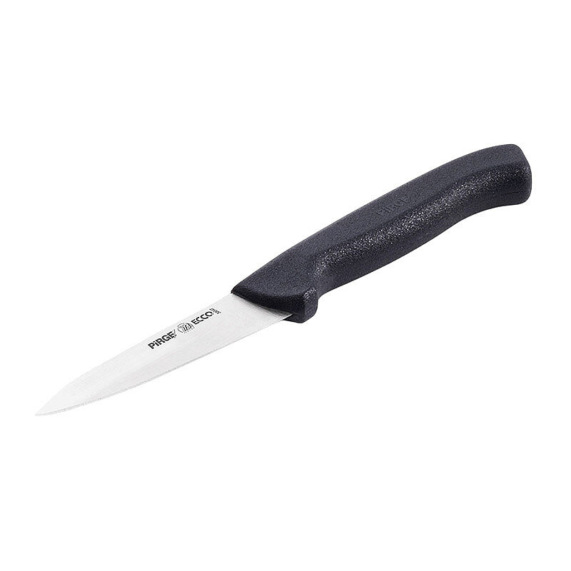 Pirge 38047 Ecco Sivri Sebze Bıçağı, 9 cm, Siyah - Pirge