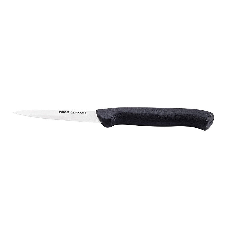 Pirge 38047 Ecco Sivri Sebze Bıçağı, 9 cm, Siyah - Pirge