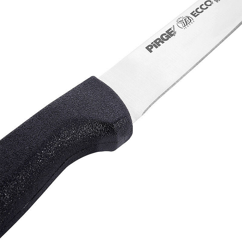 Pirge 38048 Ecco Sivri Sebze Bıçağı, 12 cm, Siyah - Pirge