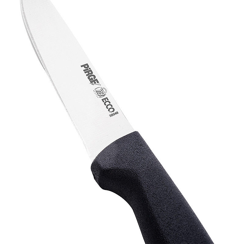 Pirge 38048 Ecco Sivri Sebze Bıçağı, 12 cm, Siyah - Pirge