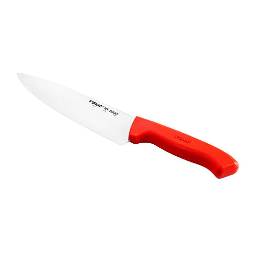 Pirge 38160 Ecco Şef Bıçağı, 19 cm, Kırmızı - Pirge