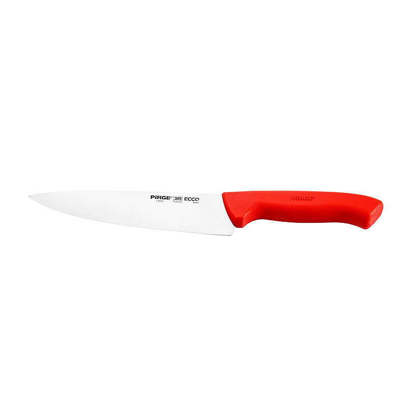 Pirge 38160 Ecco Şef Bıçağı, 19 cm, Kırmızı - Pirge