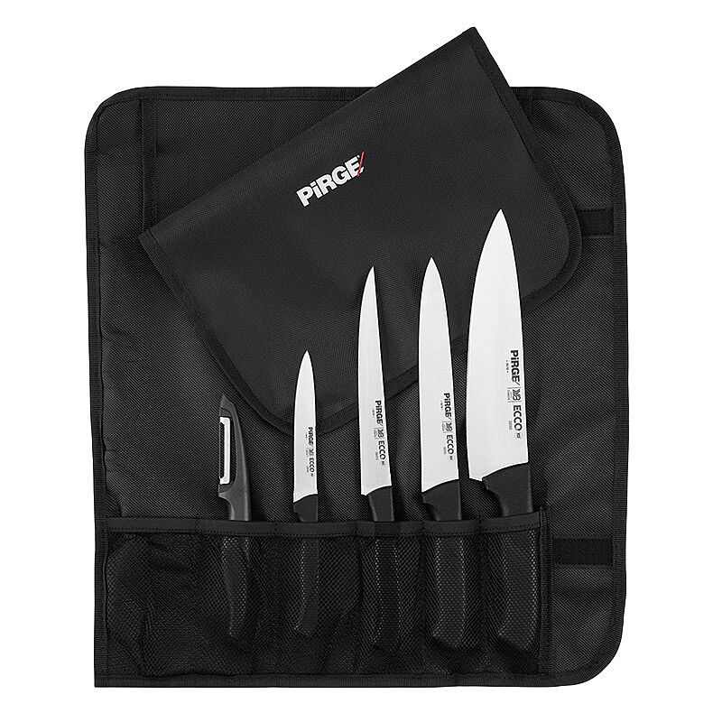 Pirge 38402 Çantalı 5'li Bıçak Seti - Pirge