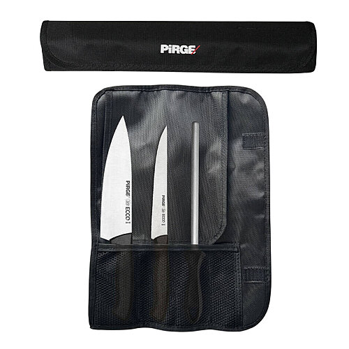Pirge 38403 Çantalı 3'lü Bıçak Seti - 5