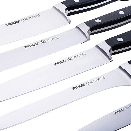 Pirge 49006 Classic 5'li Standlı Bıçak Seti - 3