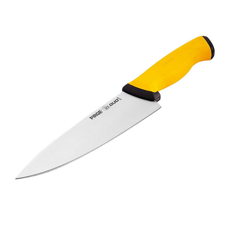 Pirge 34160 Duo Şef Bıçağı, 19 cm, Sarı - Pirge