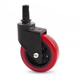 Planet 4 Piece Wheel for Hippo UP220 and UP222 Waste Bin - Planet