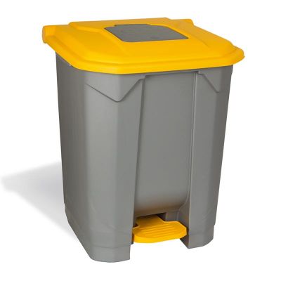 Planet UP 208 Çöp Konteyner, Pedallı, 50 L - 1