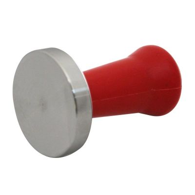 Cafemarkt Plastik Saplı Tamper, 58 mm, Kırmızı - Cafemarkt