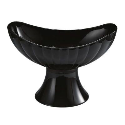 Zicco ZCP-476 Polikarbon Gondol Teşhir Kase, 42.5x25.5x29 cm, Siyah - 1