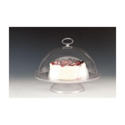 Zicco ZCBK-35 Ayaklı Polikarbon Kapaklı Fanus, 35x24 cm - 1
