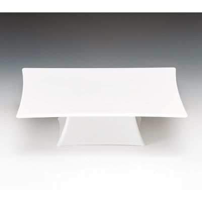 Zicco ZCP-626 Ayaklı Polikarbon Teşhir Standı, 20x20x7 cm, Beyaz - 1