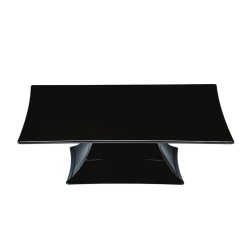 Zicco ZCP-629 Ayaklı Polikarbon Teşhir Standı, 35x35x10.5 cm, Siyah - Zicco