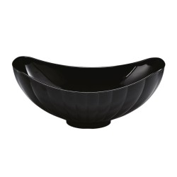 Zicco ZCP-472 Polikarbon Teşhir Kase, 42.5x25.5 cm, Siyah - Zicco