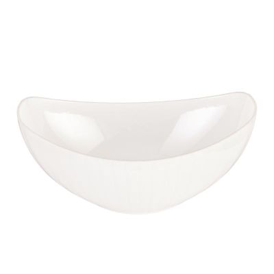 Zicco ZCP-301 Polikarbon Gondol Teşhir Kasesi, 3x22.5 cm, Beyaz - 1