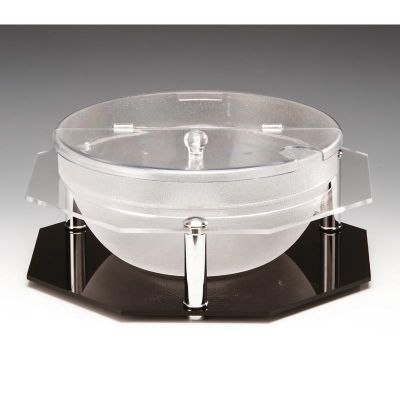 Zicco ZCP-249 Kaseli Kapaklı Polikarbon Teşhir Standı, 35x9 cm - 1