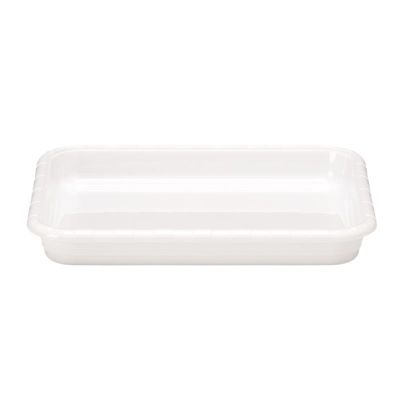 Zicco ZCP-557 Polikarbon Meze Kabı, 32.5x26.5x4.5 cm, Beyaz - 1