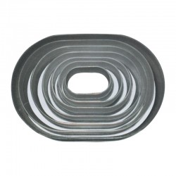 Biradlı BRD-1212 Polikarbon Oval Valovan Kalıbı - Biradlı