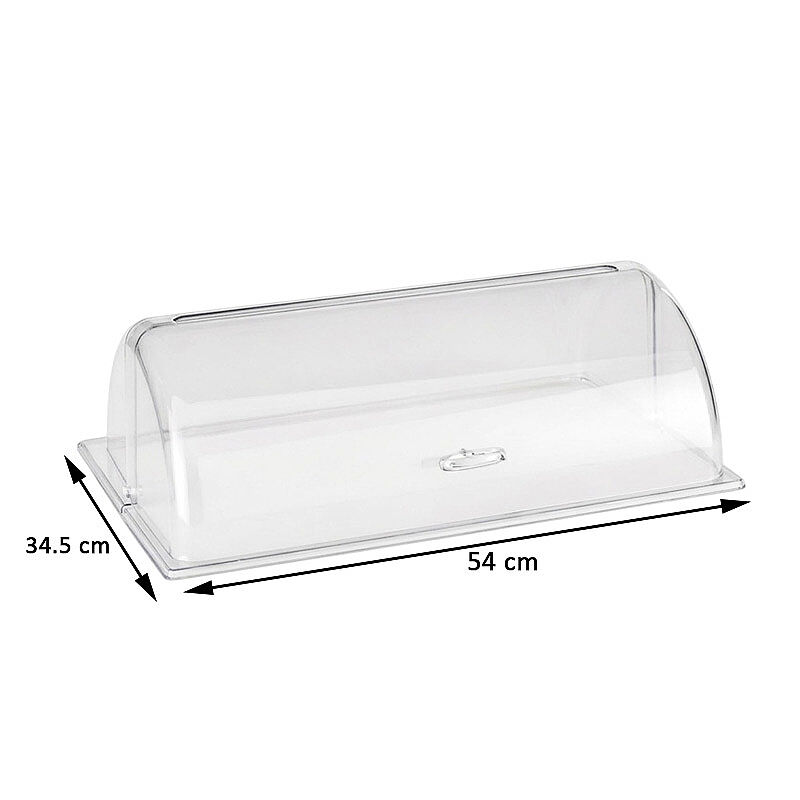 Zicco ZCP-213 Polikarbon Rolltop Kapak, GN 1/1, 34.5x54 cm - Zicco