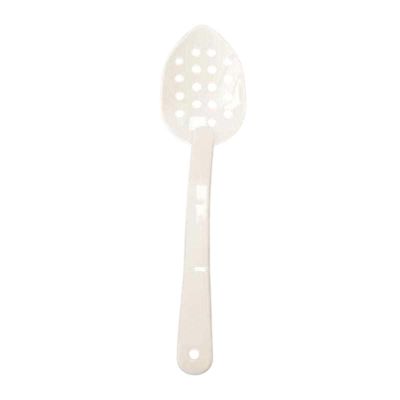 Zicco PDF-322 Delikli Polikarbon Servis Kaşığı, 31 cm, Beyaz - 1