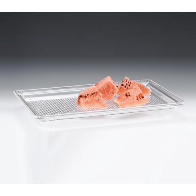 Zicco ZCP-467 Polikarbon Tepsil Akrilik Karpuz Teşhir Tepsisi, 55x35.5 cm, Şeffaf - 1