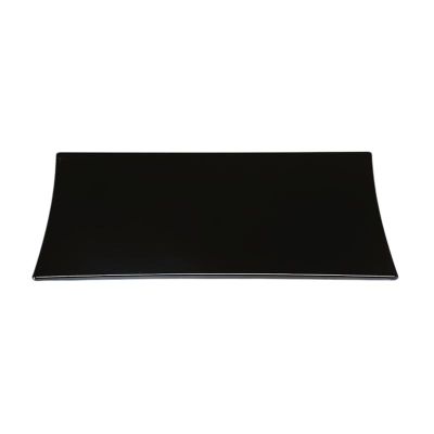 Zicco ZCP-622 Polikarbon Teşhir Tabağı, 20x20 cm, Siyah - 1