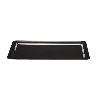 Zicco ZCP-600 Polikarbon Teşhir Tepsisi, 32.5x53 cm, Siyah - 1