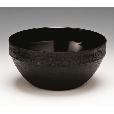 Zicco ZCP 048-3 Polikarbon Yuvarlak Kase, 23 cm, Siyah - 1