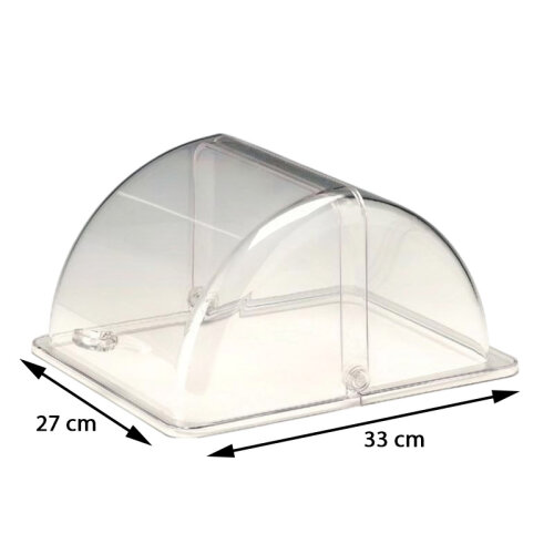 Zicco ZCP-708 GN 1/2 Polikarbon Rolltop Kapak, 27x33 cm - Zicco (1)
