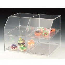 Zicco ZC-742 2 Katlı Melamin Tepsili Teşhir Standı, 47x33 cm - Zicco