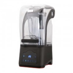 Portabianco 1280DK Digital Bar Blender, Noise Cancelling Cover, 2.5 L, 1680 W, Black - Portabianco