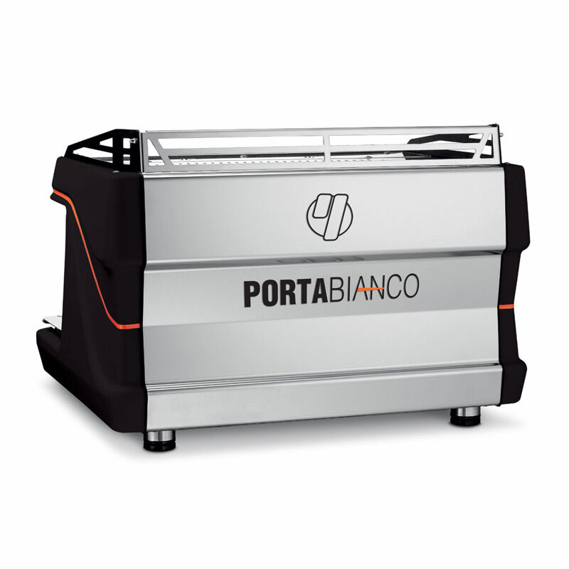 Portabianco BFCOP5.11SPB Tall Cup Tam Otomatik Espresso Kahve Makinesi, 2 Gruplu, Siyah - Portabianco