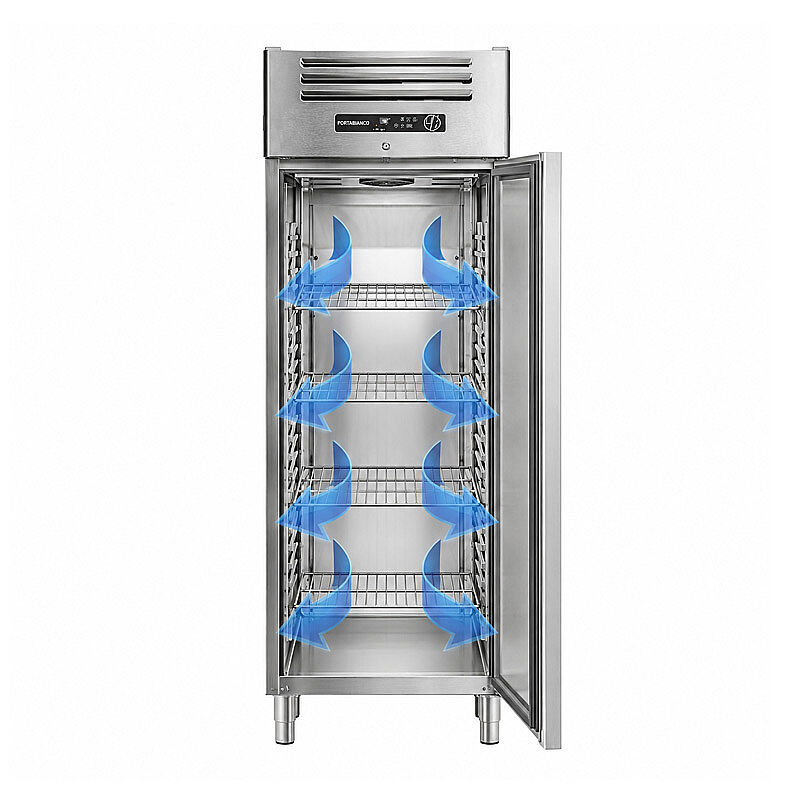 Portabianco DT-1NGN-EKO 1 Kapılı Dik Tip Buzdolabı, 700 L - Portabianco
