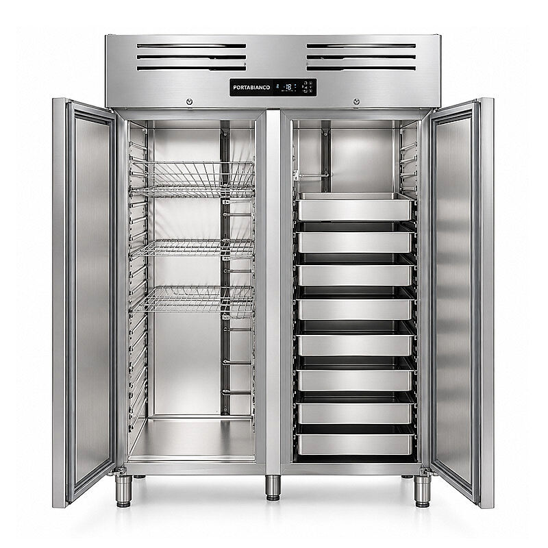 Portabianco DT-2NGN-EKO 2 Kapılı Dik Tip Buzdolabı, 1400 L - Portabianco