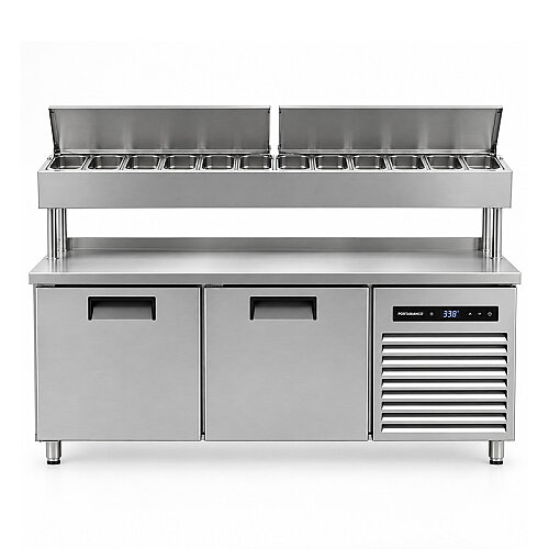 Portabianco SBB-2N70-E Yükseltilmiş Make-Up Buzdolabı, 2 Kapılı - 1