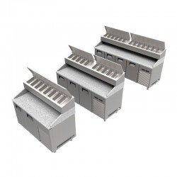 Portabianco SBM-2N70 Make-Up Buzdolabı, Mermer Tablalı, 2 Kapılı - Portabianco