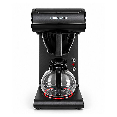 Portabianco TMRFKSS1P Tek Potlu Filtre Kahve Makinesi, 1.8 L, Siyah - Portabianco (1)