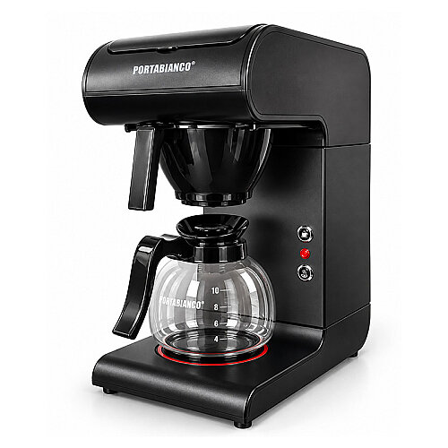 Portabianco TMRFKSS1P Tek Potlu Filtre Kahve Makinesi, 1.8 L, Siyah - 3