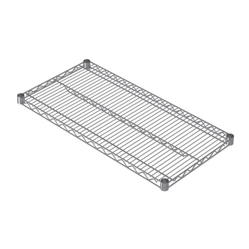 Portashelf Paslanmaz Çelik Tel Raf, 107x46 cm - PortaShelf
