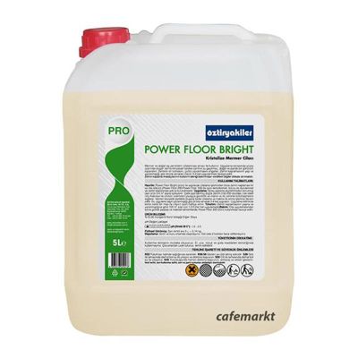 Öztiryakiler Power Floor Bright Mermer ve Doğal Taş Cilası, 5 L - 1