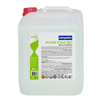 Öztiryakiler Power Foam Pro Ağır Kir ve Yağ Sökücü, 5 L - 1