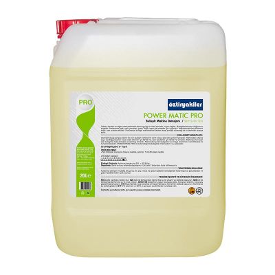 Öztiryakiler Power Matic Pro Bulaşık Makinesi Deterjanı, 20 L - 1