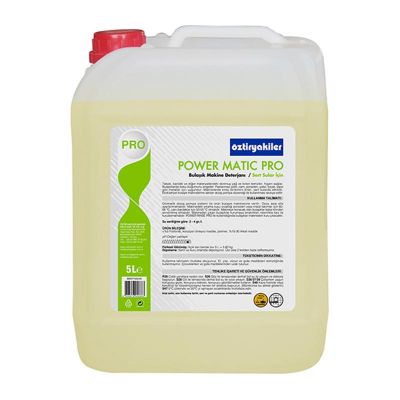 Öztiryakiler Power Matic Pro Bulaşık Makinesi Deterjanı, 5 L - 1