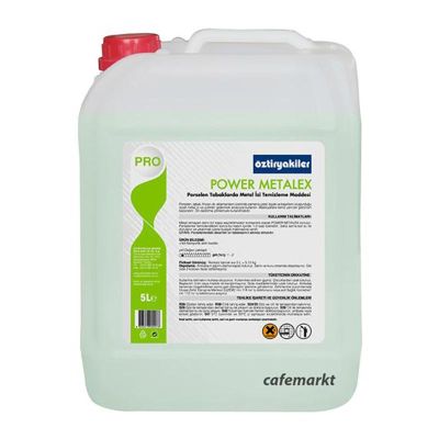 Öztiryakiler Power Metalex Metal İz Temizleyici, 5 L - 1