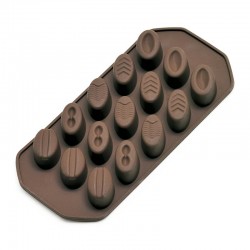 Kaiser Pralinen Çikolata Kalıbı, Silikon, Oval - Thumbnail