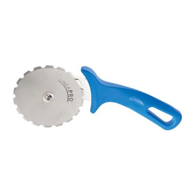 Gi-Metal Pro-Line Pizza Bıçağı & Ruleti, Tırtıklı, 26x10 cm - 1
