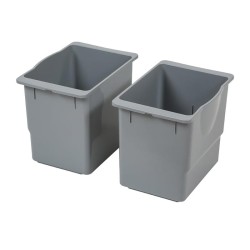 Procart CKM 535C 2 Piece Rack Type Bucket, 18 L - Fantom