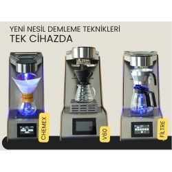 Proffil Otomatik Chemex V60 Filtre Kahve Demleme Makinesi - Thumbnail